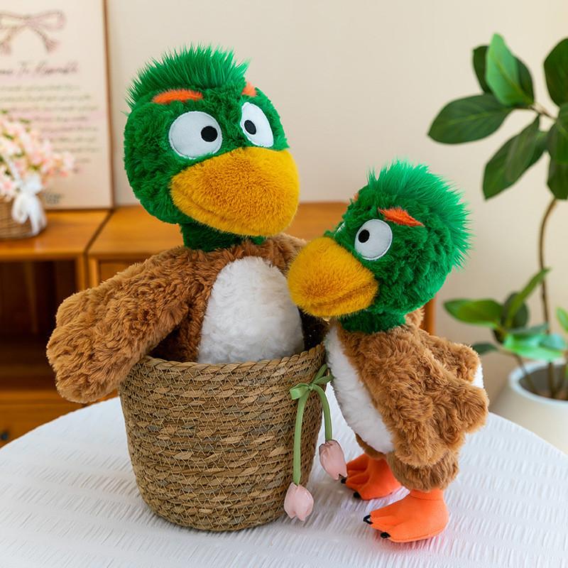 Plush Duck Toy With Cartoon Design For Kids Gift And Collectors Souvenir