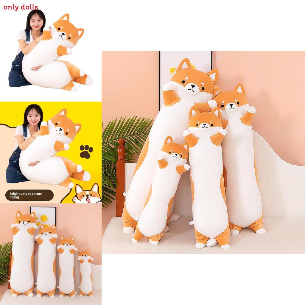 Husky Plush Pillow With Leg Clamp For Cozy Sleep Teen Kids Room Decor