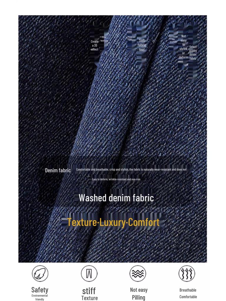 Nine-Point Vintage Plus Size Flared Jeans for Women - Autumn/Winter Collection