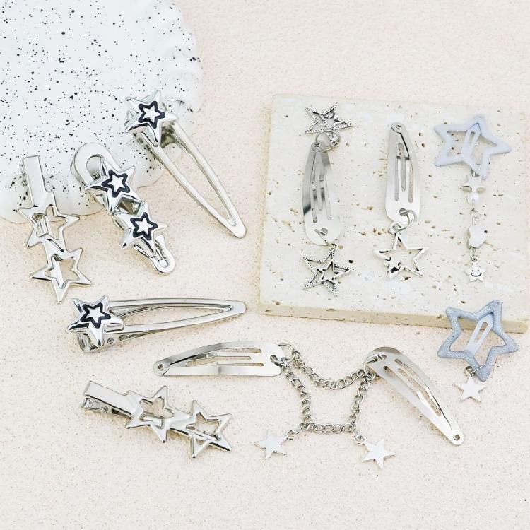 10 Stück Elegante Damen Haarspange Make-up Gesichtswaschen Haarnadel Haltbarkeit Haarnadel für Damen und Mädchen