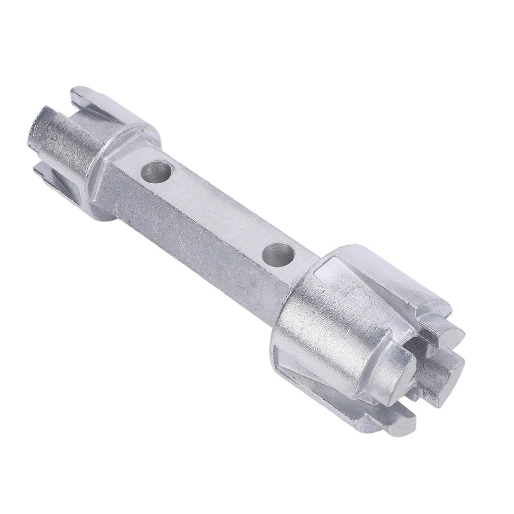 Badewannenablaufschlüssel Doppelseitiger Hantelschlüssel Hochbelastbare Aluminiumlegierung Demontagewerkzeug für Spüle Badewanne