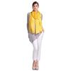 [CISULI] 100% Silk Satin Scarf, Plain, 50x180cm, Silk Fabric, Long Scarf (35)