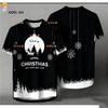Santa Claus T-shirt - Fully Sublimative Microfiber | Christmas Gift | Merry Christmas Family T-shirt