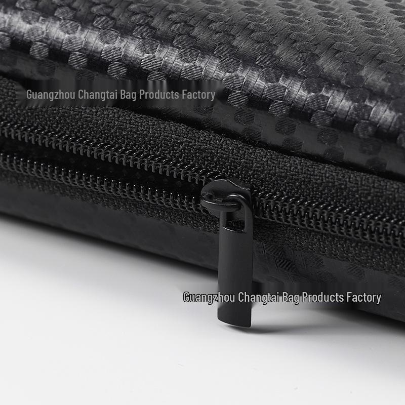 In-Stock Black EVA Zipper Bag: Earphone, Hard Drive, Tool & Data Cable Storage and Protection Case