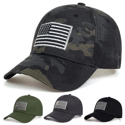 Unisex American Flag Embroidery Baseball Cap Men Women Hip Hop Caps Sport Outdoor Hat Sunscreen Hats