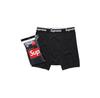 Supreme Hanes Boxer Brief Black Set