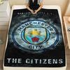 MCFC Print FlAannel Blanket, High Quality Comfortable for All Seasons, Home Decor, Warmth and Comfort