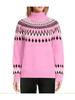 Women's Half High Neck Sweater: Fashionable Casual Colour Blocked Slim Fit Pullover Top Autumn Winter Layering Knit Luxurious Relaxed Versatile Top
