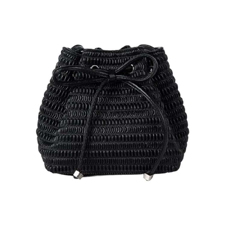 Сумка-ведро на шнурке Кожаная сумка через плечо Женская вечерняя сумка Модная сумка на плечо Кошелек Подарки для женщин и девочек 1