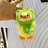 Adorable Plush Duck Keychain Soft Toy Cute Cartoon Duckling Bag Charm 15cm
