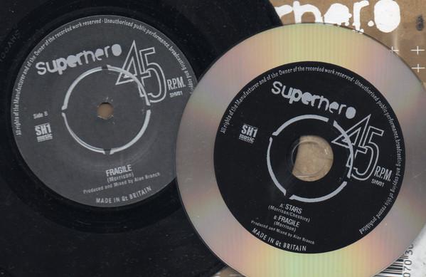 

7inch Record SUPERHERO Stars SHV01 SH1 Music 2003 UK Rock Used
