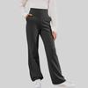 Children's Bell-Bottom Pants With Elastic Waistband And Pockets In Color