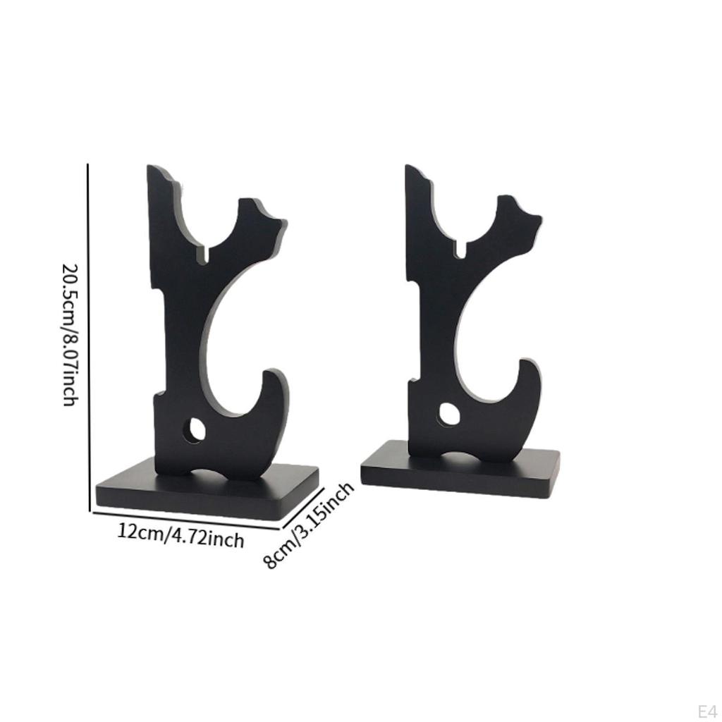 Adjustable Sword Flute Tabletop Display Stand for Japanese Lightweight