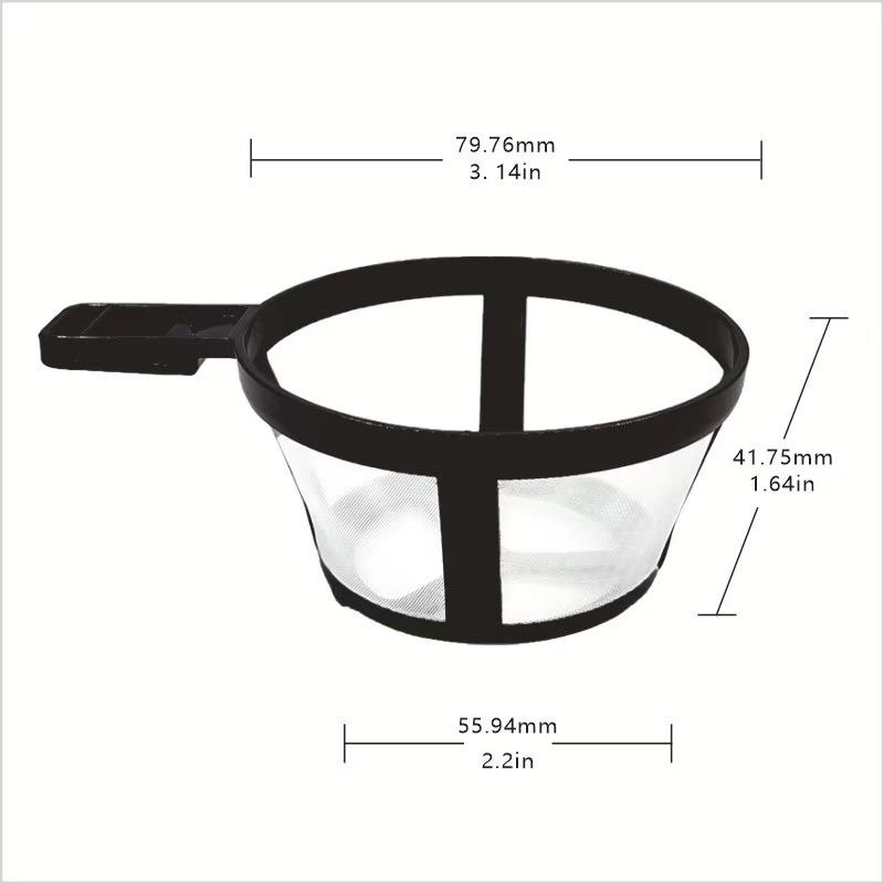 4 Tazee Coffee Filter Reusable Nylon Coffee Strainer Convenient Espresso Dripper Coffee Machine Accessories