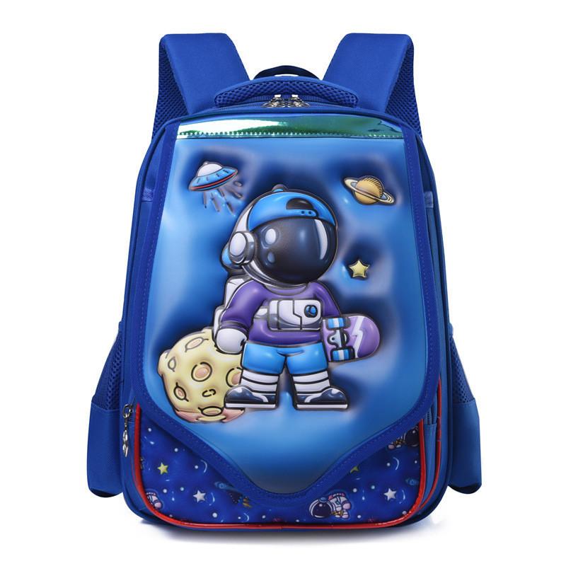 Cute And Durable Oxford Cloth Kids Backpack With Spine Protection For Boys And Girls