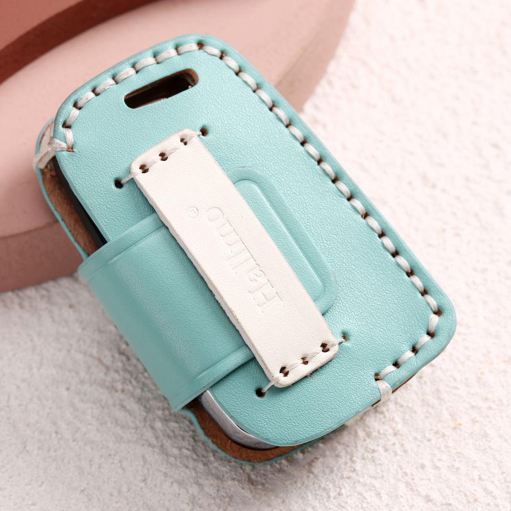 For Volkswagen VW Passat B8 Polo Tiguan Skoda Superb KODIAQ Leather Car Key Case Cover Car Remote Key Holder Fob Shell Accessory