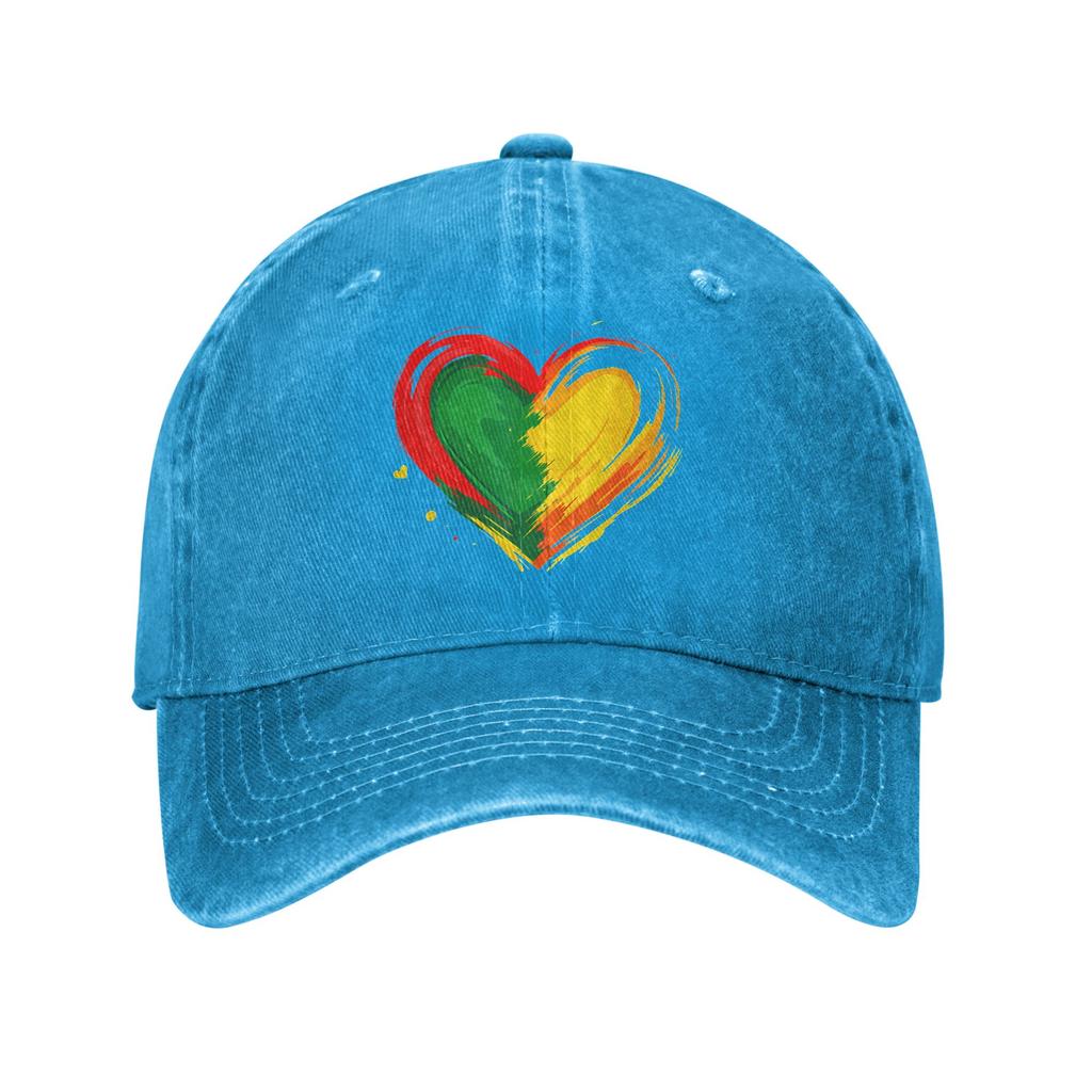 African Heart Black History Month African American Sun Baseball Cap  Fashion Unisex Women Outdoor Sport Baseball Caps Present