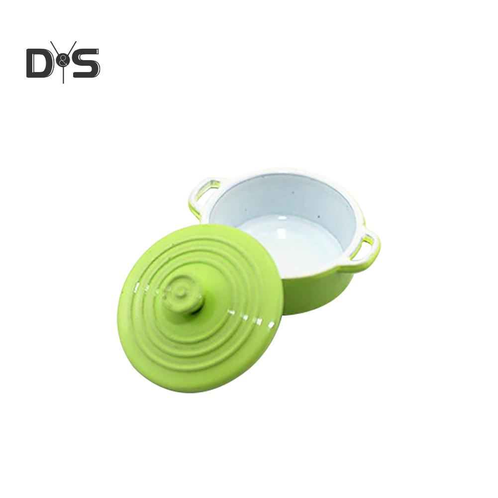 Fancytoy Market Miniatur-Suppentopf in Bonbonfarben, Puppenhaus-Zubehör, Geschenk, Saucenpfanne, Spielzeug