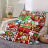 1pc. Disney Christmas Theme Blanket, Festive Home Decor, Office Throw, Outdoor Picnic Rug, Gift for Kids and Adults