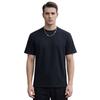 Herren Rundhals-T-Shirt Einfach Einfarbig Sommer-T-Shirt Atmungsaktiv Locker Geschnitten Stilvolles T-Shirt für Büro Dating Party Streetwear
