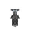 NUEVO Juego FNAF Nights Figura Mini Figuras Bloques de Construcción Esqueleto Juguetes de Terror regalo juguetes para niños molde rey