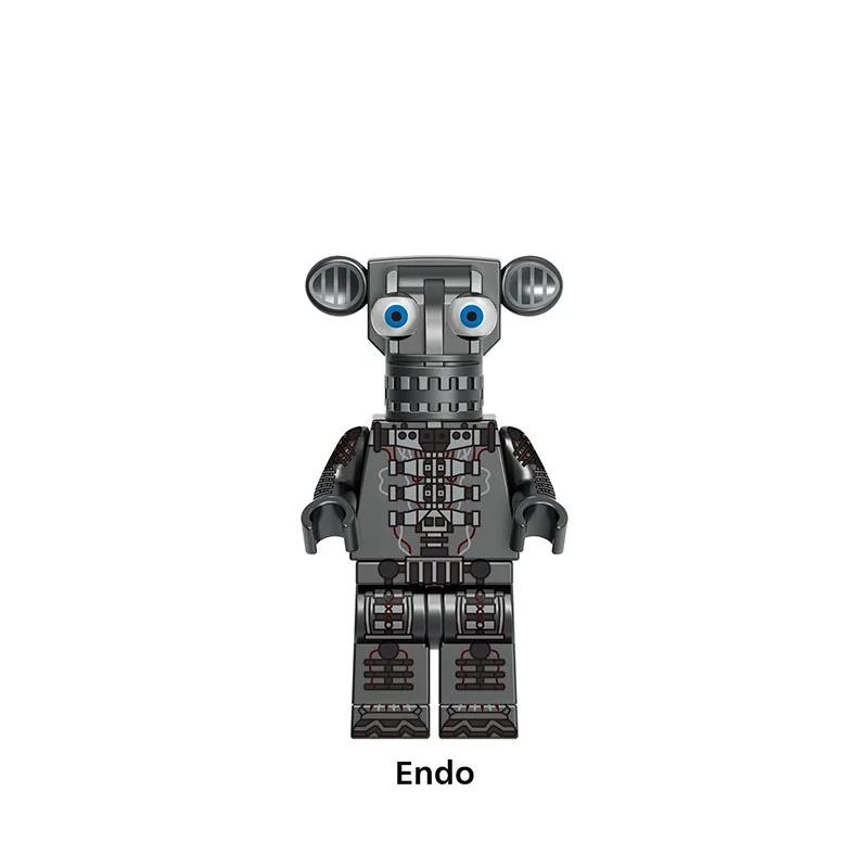 NUEVO Juego FNAF Nights Figura Mini Figuras Bloques de Construcción Esqueleto Juguetes de Terror regalo juguetes para niños molde rey