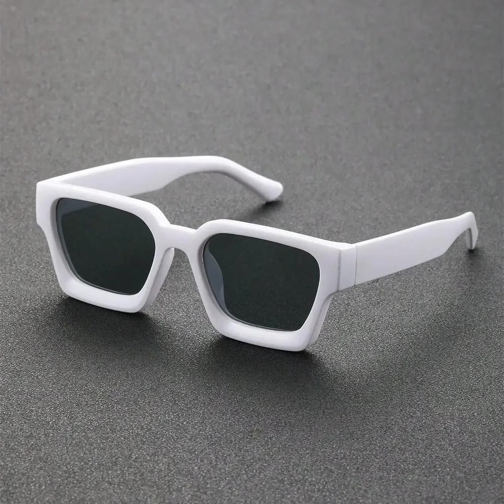 Retro Black Millionaire Shades Luxury Sunglasses  For Men Designer Famous Brand Square Sun Glasses Man Women Sunglass