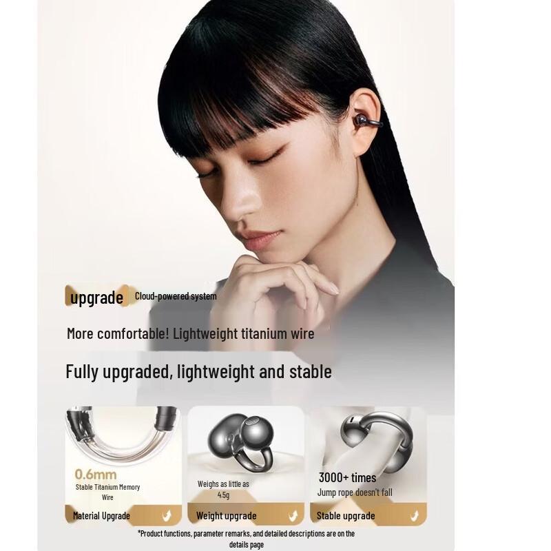 SANAG S6S Ultra AI Translator Open-Ear Clip Headphones