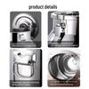 Thickened 201 Stainless Steel Sealed Storage Bucket