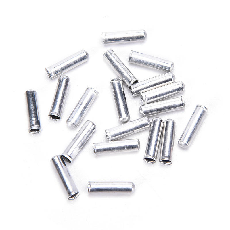 100Pcs Bicycle Shifter Brake Gear Inner Cable Tips Ends Caps Crimp Ferrule