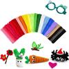 Pipe Cleaners Craft Bulk,Kids Toys & Games Gifts,200pcs Arts Crafts,Chenille Stems Art Supplies for Projects Creative DIY Room Decor,Christmas