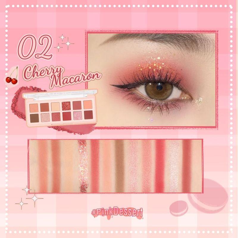 PINKFLASH - Pro Touch Eyeshadow Palette-Cherry