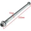 JRL 0.47'' 12mm 10'' 255mm Front Rear Axle Fit PIT PRO Trail Dirt Bike QUAD ATV 50cc 110cc 125cc