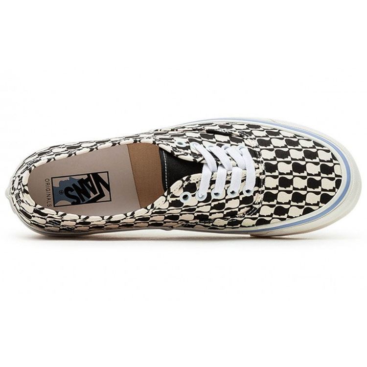 Vans Brain Dead X OG Authentic LX Brain Dead Monogram Unisex Sneakers Black White VN0A4BV9BA2