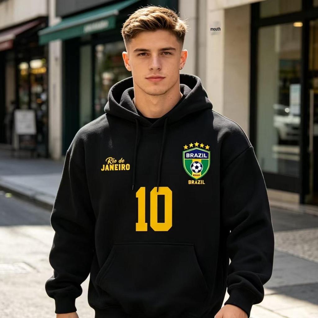Men's Autumn Trendy Hooded Sports Jacket