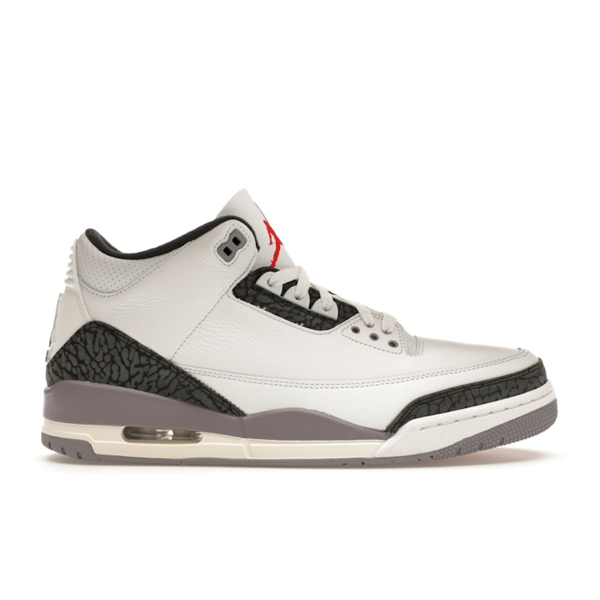 

Air Jordan 3 Retro Cement Grey Мужские кроссовки Белый Summit-White Fire-Red CT8532-106 47.5