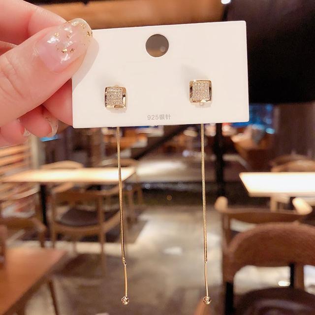 Nové módní korejské náušnice s imitací perel pro ženy Motýlí sova Zirkon Velké náušnice Svatební párty šperky