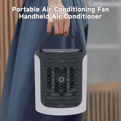 Portable Air-conditioning Fan with Light Handle Design Adjustable Low Noise Plug-Play Desktop Cooling Fan