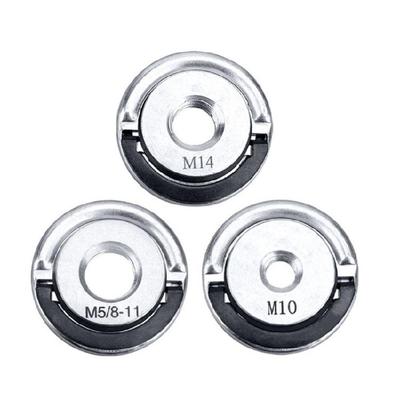 MTen M14 5/8-11 Angles Grinder Flange Nut Quick Clamping and Locking Pressure Plate Fastener for Enhancing Efficiency