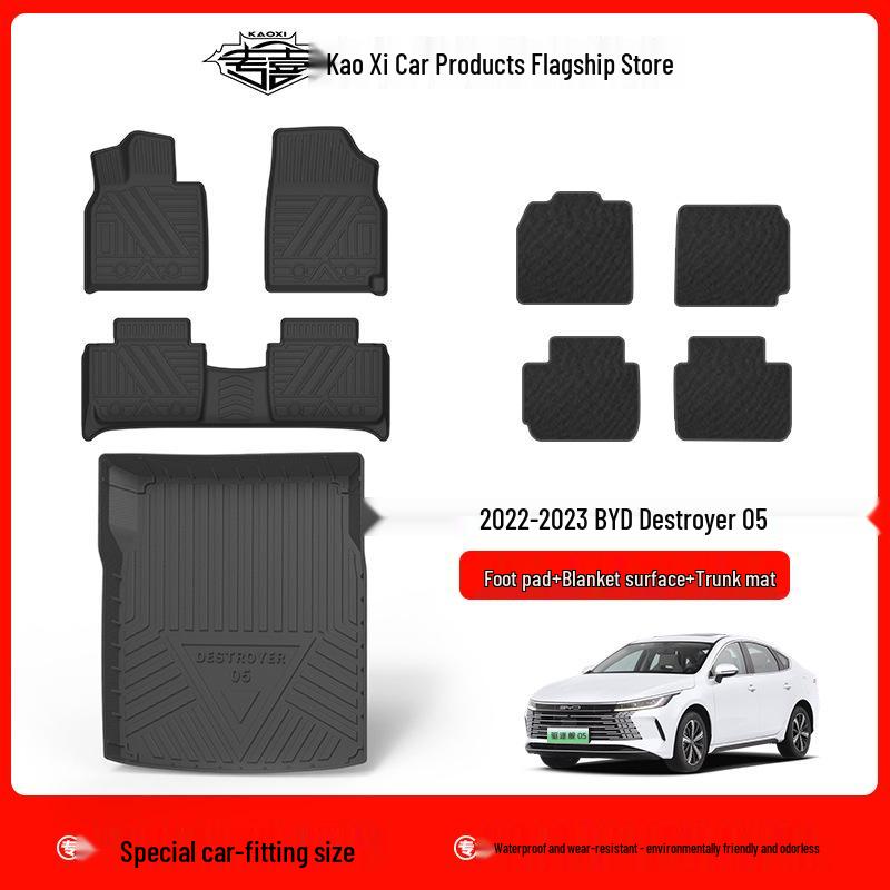 22-23 BYD Destroyer 05 CHAZOR Eco-Friendly Car and Trunk Floor Mats