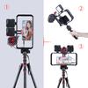 Andoer Portable Smartphone Video Rig Handheld Phone Stabilizer Grip Filmmaking Smartphone Cage with