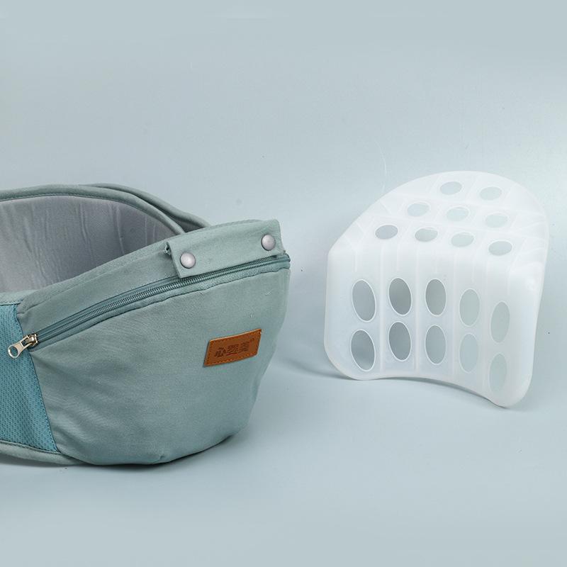 Lightweight Baby Carrier with Multifunctional Waist Stool and Breathable Storage