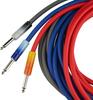 Fender Instrument In Belair 3m Ombré Cable, Straight/Straight, 10" Blue,