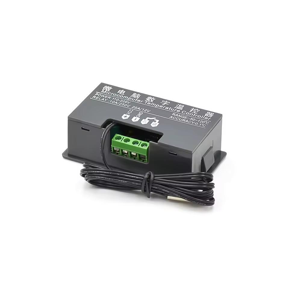 W3230 12V 24V AC110-220V Linea sonda 20A Termostato digitale con display a LED per controllo della temperatura con strumento di controllo del calore/raffreddamento