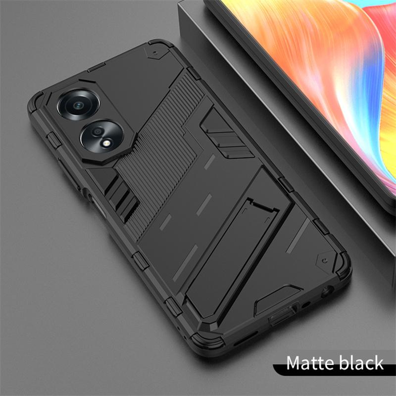 Carcasa de telefon Armor rezistenta la socuri pentru OPPO A58 A78 A38 4G Suport magnetic pentru masina Husa din spate pentru OPPO A 58 78 38 Protectie lentila Coque