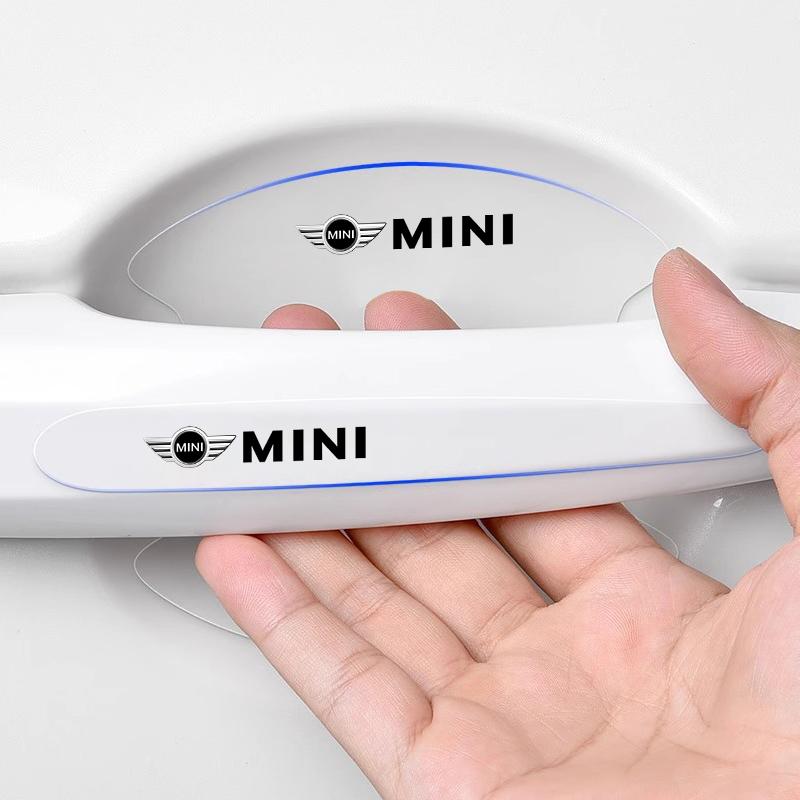 Car Door Handle Cup Protector Stickers Protection Film For MINI One Cooper JCW Countryman Clubman Cabrio Paceman Coupe Roadster