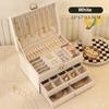 Portable Multi-Functional Home Decoration Storage Box Earring And Jewelry Preservation Box Special Storage Box Fit For Ladies' Item