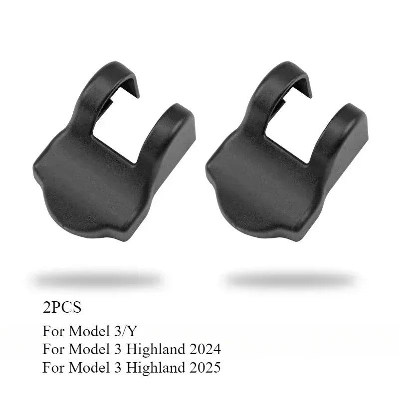 Car Door Limiter Cover for Tesla Model 3 Y Juniper 2021-2025 Cap Door Lock Latch Protection Cover Car Modification Accessories