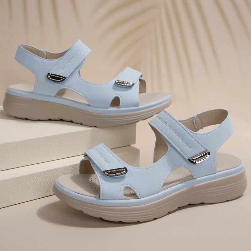 Fashion Summer Women's Sandals Non Slip Women Wedge Shoes Lightweight Platform Beach Shoes Plus Size Comfortable Shoes for Women Durable