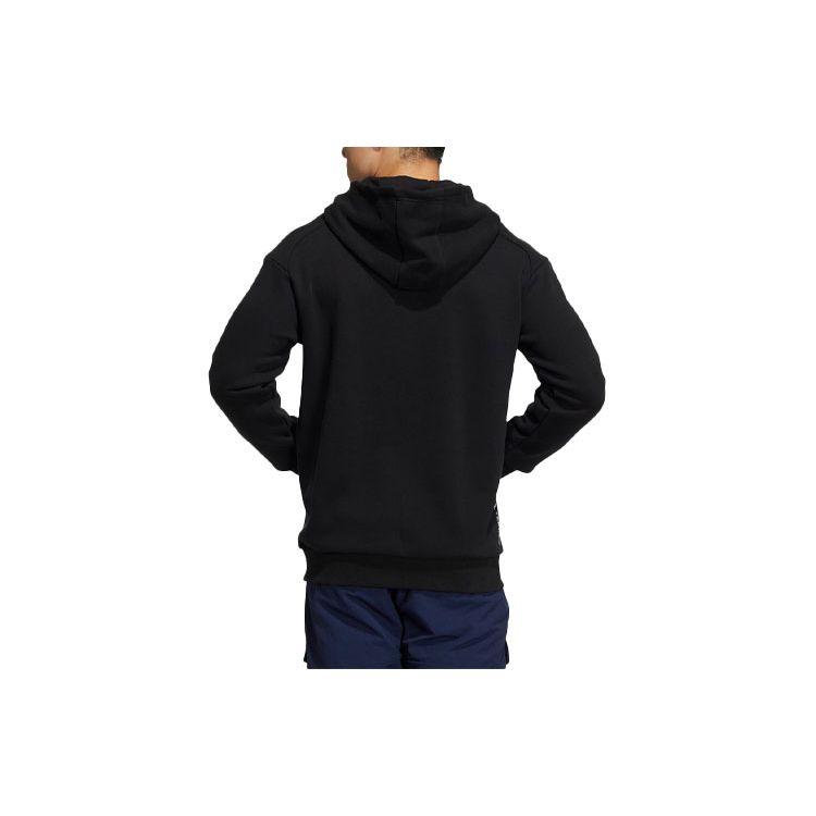 adidas Originals Large Back Logo Loose Crew Sweatshirt Black Unisex HG6586